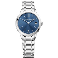 Baume & Mercier Classima Quartz Blue Diamond Steel 10477