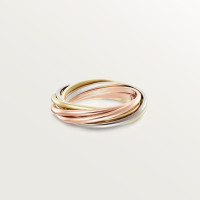  Cartier B4089100 Trinity ring