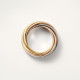  Cartier B4089100 Trinity ring