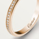  Cartier B4093500 d'Amour wedding ring