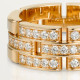  Cartier B4095300 Maillon Panthère ring, triple row