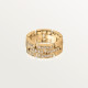  Cartier B4127100 Maillon Panthère ring, triple row