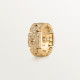  Cartier B4127100 Maillon Panthère ring, triple row