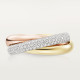  Cartier B4236000 Trinity ring