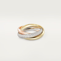  Cartier B4236000 Trinity ring