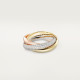  Cartier B4236000 Trinity ring