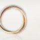  Cartier B4236100 Trinity ring