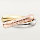  Cartier B4236100 Trinity ring