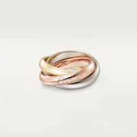  Cartier B4236100 Trinity ring