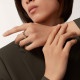  Cartier B4240600  Trinity ring