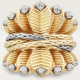 Cartier N4804800 Grain de Café ring