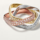  Cartier N4824700 Trinity cushion ring