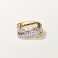 Cartier N4824700 Trinity cushion ring