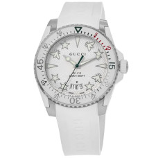 Gucci Dive Silver Dial  YA136337