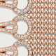 Браслет Cartier Agrafe bracelet, medium model, half-paved N6719117