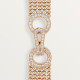 Браслет Cartier Agrafe bracelet, small model, half-paved N6719017