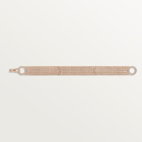 Браслет Cartier Agrafe bracelet, small model, half-paved N6719017