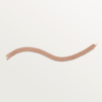 Браслет Cartier Clash de Cartier bracelet, flexible, double row, paved N6723617