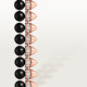 Браслет Cartier Clash de Cartier bracelet, flexible, onyx, extra-large model, diamonds N6723417