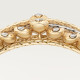 Браслет Cartier Grain de Café bracelet, diamonds N6726117