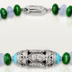 Браслет Cartier Géometrie & Contrastes bracelet, chalcedony, paved H6025417