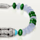 Браслет Cartier Géometrie & Contrastes bracelet, chalcedony, paved H6025417