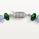 Браслет Cartier Géometrie & Contrastes bracelet, chalcedony, paved H6025417