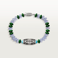 Браслет Cartier Géometrie & Contrastes bracelet, chalcedony, paved H6025417