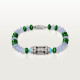 Браслет Cartier Géometrie & Contrastes bracelet, chalcedony, paved H6025417