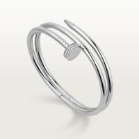 Браслет Cartier Juste un Clou bracelet, double, diamonds N6708517