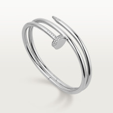 Браслет Cartier Juste un Clou bracelet, double, diamonds N6708517
