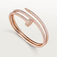 Браслет Cartier Juste un Clou bracelet, double, half-paved N6708617