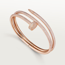 Браслет Cartier Juste un Clou bracelet, double, half-paved N6708617