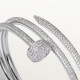 Браслет Cartier Juste un Clou bracelet, double, half-paved N6708717