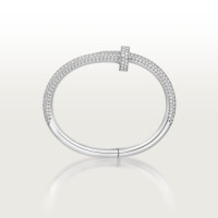 Браслет Cartier Juste un Clou bracelet, large model, half-paved N6721817