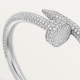 Браслет Cartier Juste un Clou bracelet, large model, half-paved N6721817