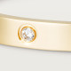 Браслет Cartier LOVE bracelet, classic model, 4 diamonds B6070017