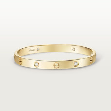 Браслет Cartier LOVE bracelet, classic model, 4 diamonds B6070017