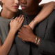 Браслет Cartier LOVE bracelet, classic model, brushed, 4 diamonds B6080017