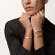 Браслет Cartier LOVE bracelet, classic model, brushed, 4 diamonds B6080017