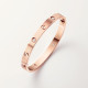 Браслет Cartier LOVE bracelet, classic model, brushed, 4 diamonds B6080017