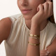 Браслет Cartier LOVE bracelet, classic model, brushed, 4 diamonds B6080117