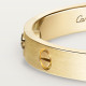 Браслет Cartier LOVE bracelet, classic model, brushed, 4 diamonds B6080117