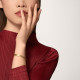 Браслет Cartier LOVE bracelet, classic model, brushed, 4 diamonds B6080117