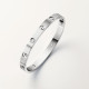 Браслет Cartier LOVE bracelet, classic model, brushed, 4 diamonds B6080217