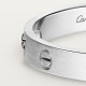 Браслет Cartier LOVE bracelet, classic model, brushed, 4 diamonds B6080217