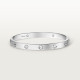 Браслет Cartier LOVE bracelet, classic model, brushed, 4 diamonds B6080217