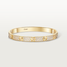 Браслет Cartier LOVE bracelet, classic model, paved N6726917