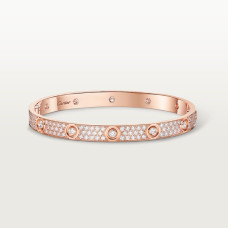 Браслет Cartier LOVE bracelet, classic model, paved, 10 diamonds N6727217