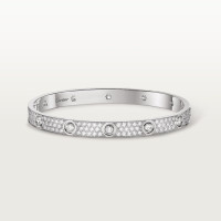Браслет Cartier LOVE bracelet, classic model, paved, 10 diamonds N6727417